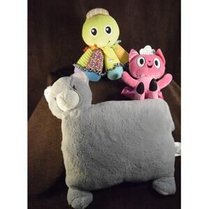 Lot of 3 Plush for Your Little One Two Cats & An Octopus Toys Stuffed Animals